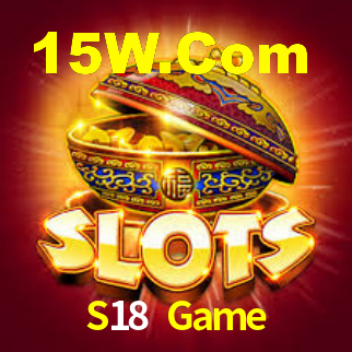 APP oficial da S18 Game para mobile